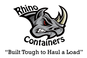 rhino containers, rhino luggers, rhino rolloffs, rhino trailers, rhino conversions