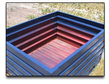Click to enlarge Stackable containers, refuse containers, container, custom container, fabrication
